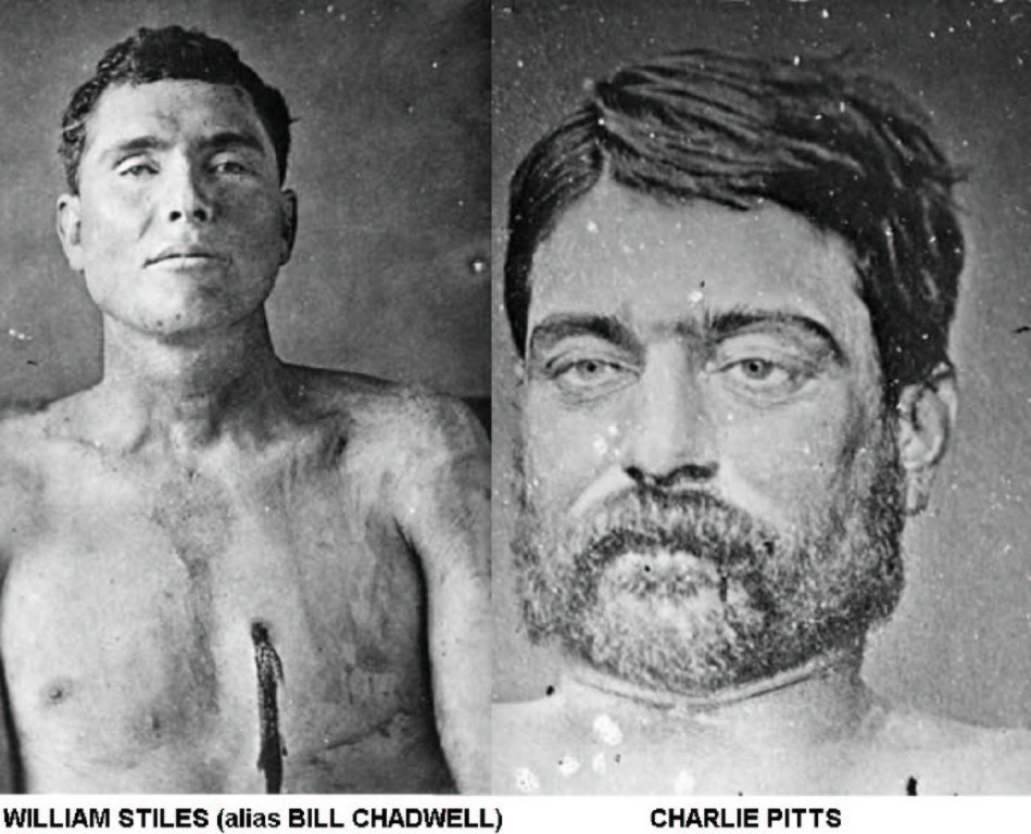 William Stiles (alias Chadwell) & Samuel George Wells (alias Charlie Pitts)